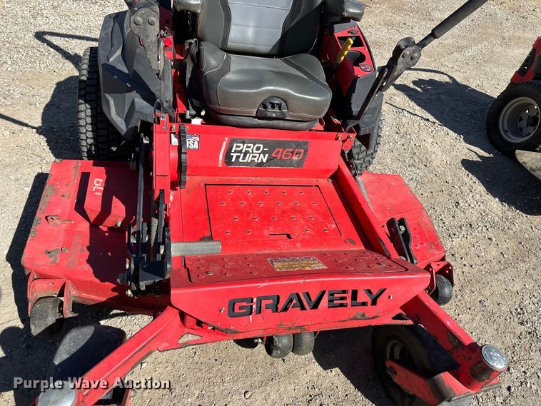 image for item DQ6410 Gravely  Pro-Turn 460 ZTR lawn mower