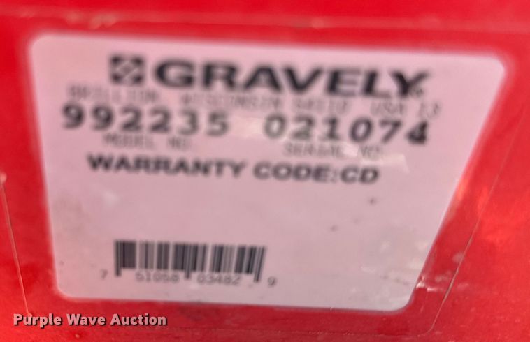 image for item DQ6411 Gravely  Pro-Turn  ZTR lawn mower