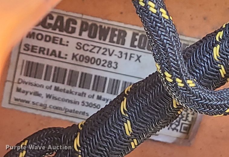 image for item DR5255 Scag Cheetah ZTR lawn mower