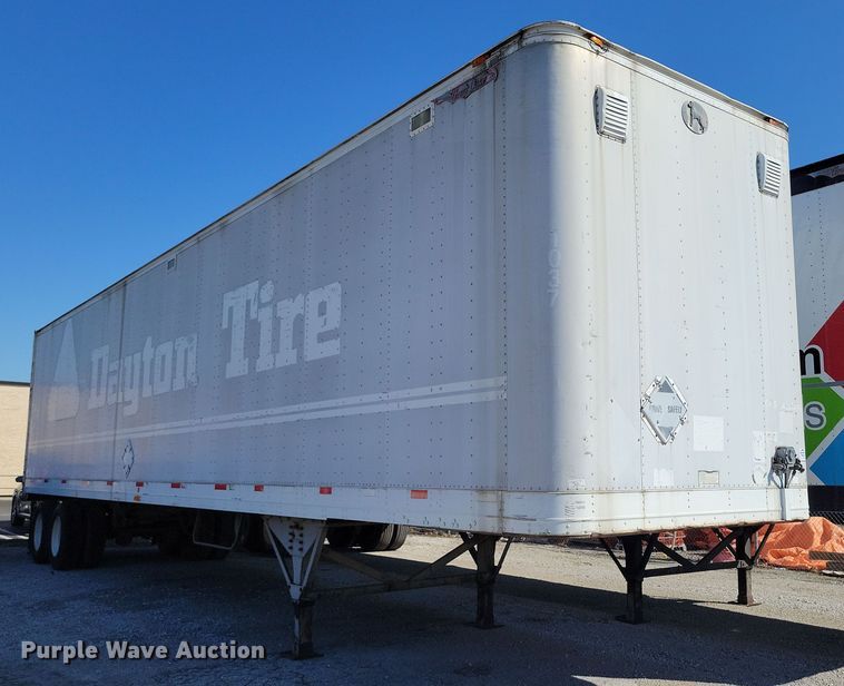 image for item DR7882 1991 Great Dane 7341TPL45 dry van trailer