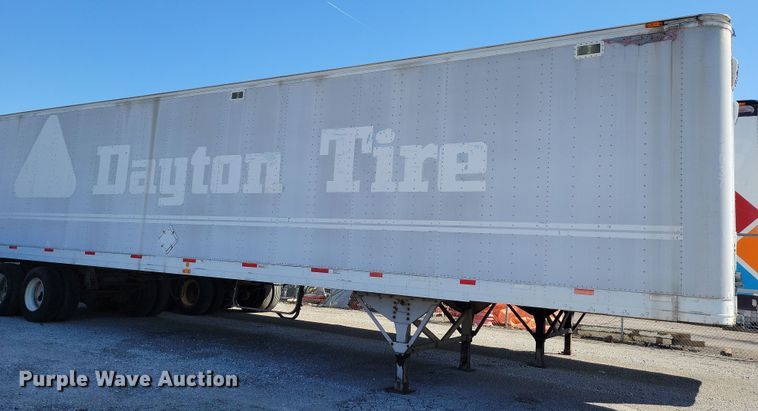 image for item DR7882 1991 Great Dane 7341TPL45 dry van trailer