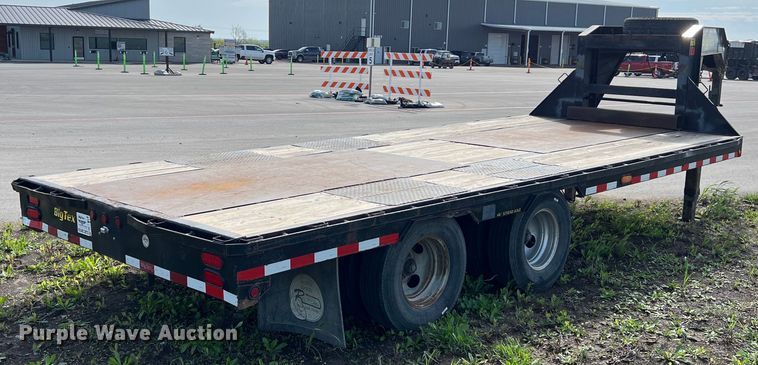 image for item DS2929 2015 Big Tex 25GN HD flatbed trailer