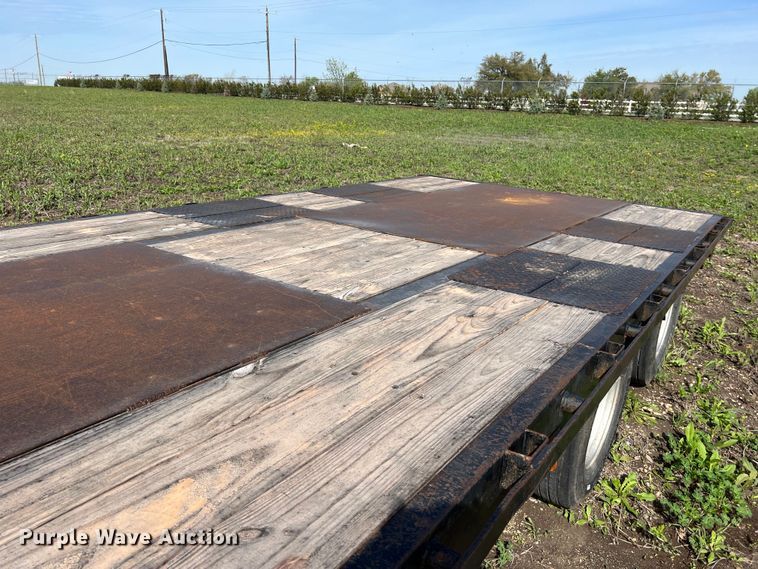 image for item DS2929 2015 Big Tex 25GN HD flatbed trailer