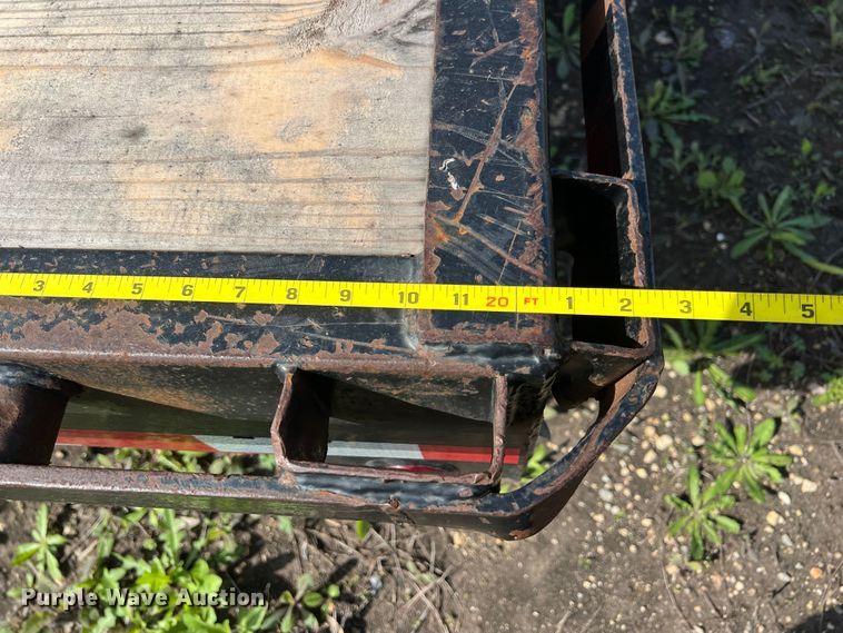 image for item DS2929 2015 Big Tex 25GN HD flatbed trailer