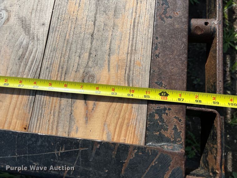 image for item DS2929 2015 Big Tex 25GN HD flatbed trailer