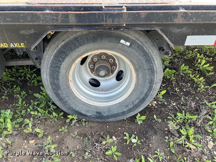 image for item DS2929 2015 Big Tex 25GN HD flatbed trailer