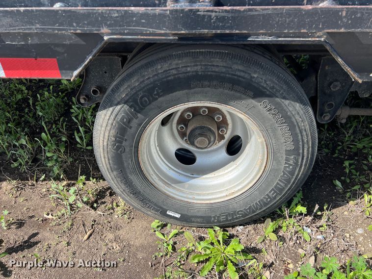 image for item DS2929 2015 Big Tex 25GN HD flatbed trailer