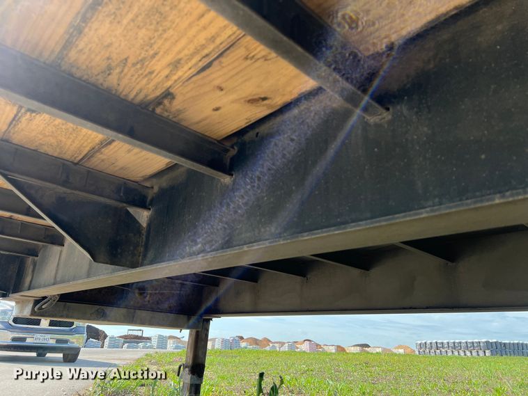 image for item DS2929 2015 Big Tex 25GN HD flatbed trailer