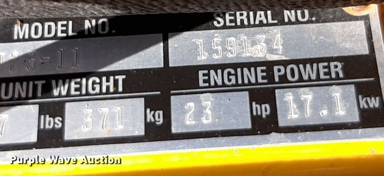 image for item DV9897 Walker MT23-11 ZTR lawn mower