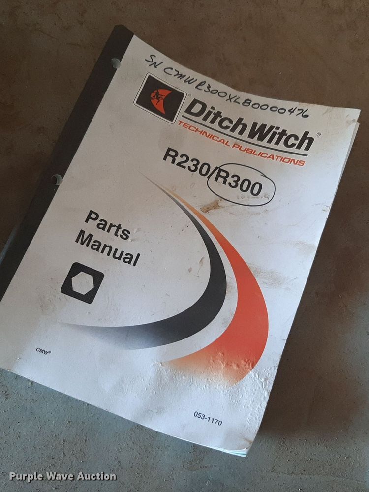 image for item DV9901 2008 Ditch Witch R300 compact utility loader