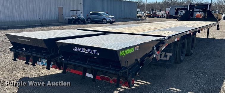 image for item EG1245 2022 Load Trail equipment trailer