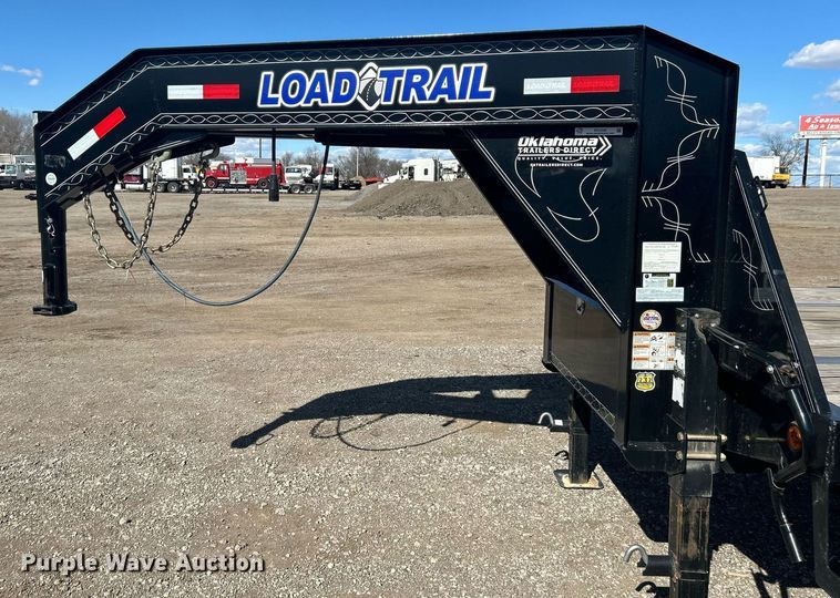 image for item EG1245 2022 Load Trail equipment trailer