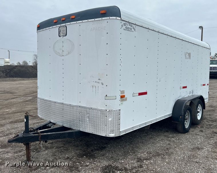 image for item EG1267 2011 Cargo Craft of Texas Explorer-7162 enclosed cargo trailer