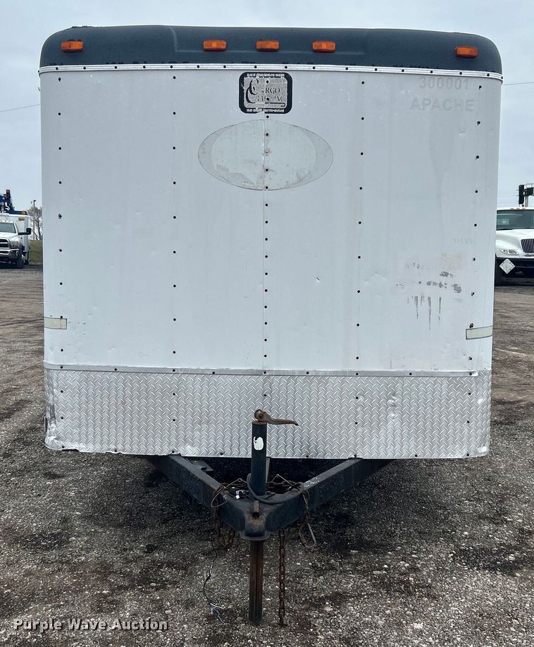 image for item EG1267 2011 Cargo Craft of Texas Explorer-7162 enclosed cargo trailer