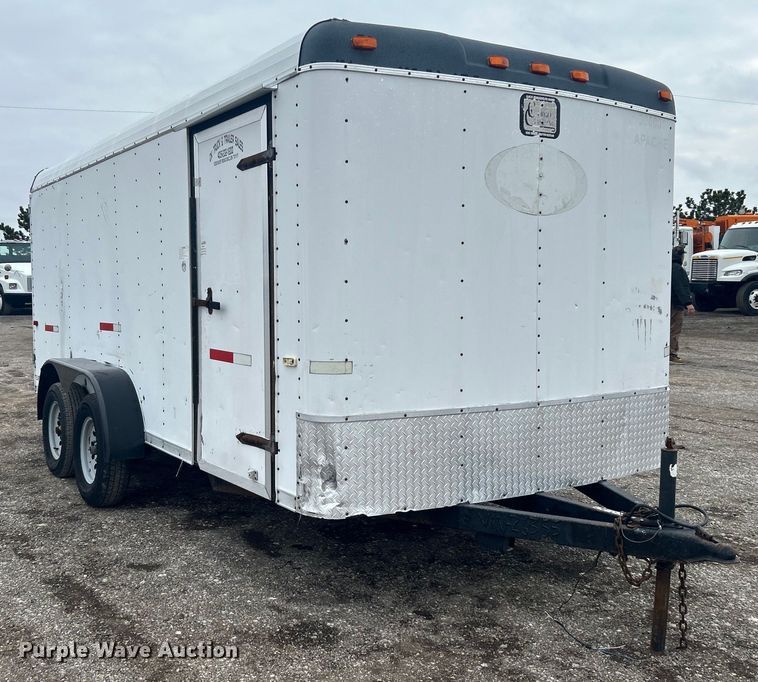 image for item EG1267 2011 Cargo Craft of Texas Explorer-7162 enclosed cargo trailer