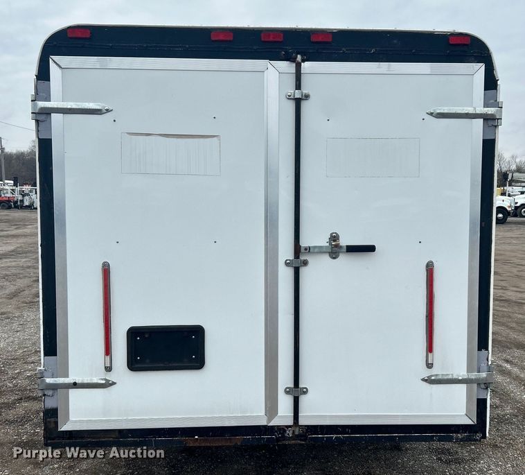 image for item EG1267 2011 Cargo Craft of Texas Explorer-7162 enclosed cargo trailer