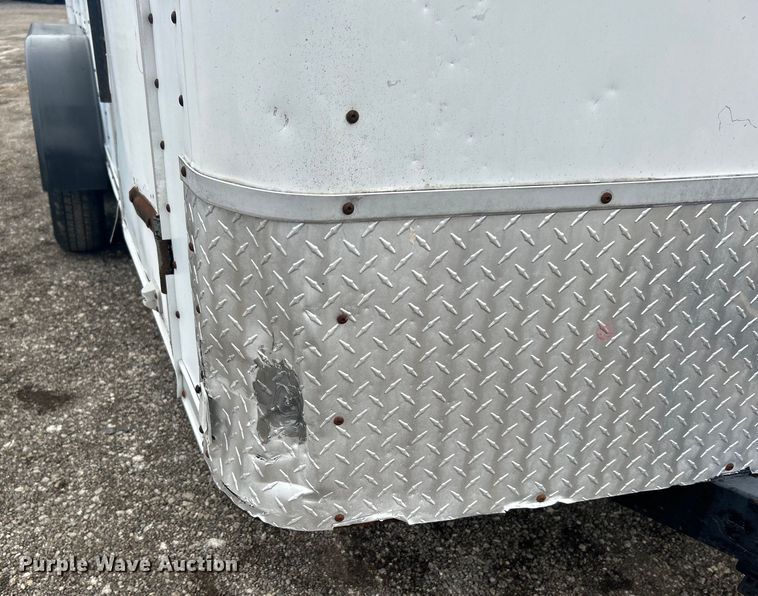 image for item EG1267 2011 Cargo Craft of Texas Explorer-7162 enclosed cargo trailer