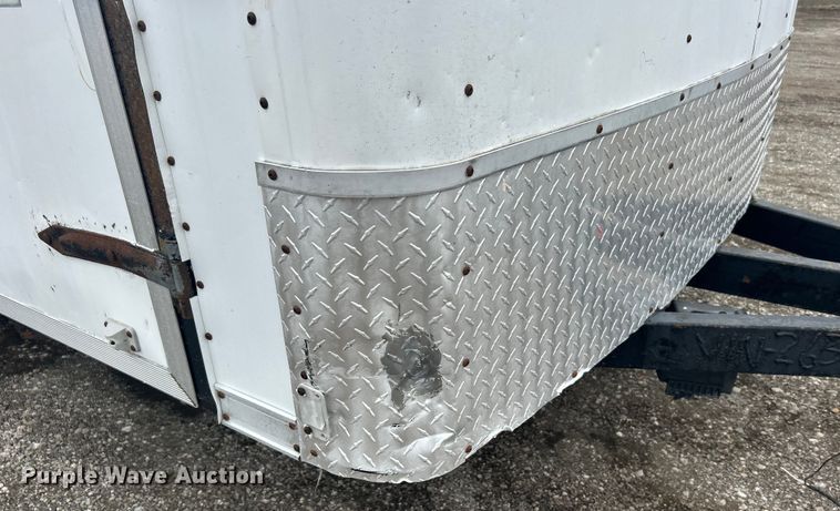 image for item EG1267 2011 Cargo Craft of Texas Explorer-7162 enclosed cargo trailer