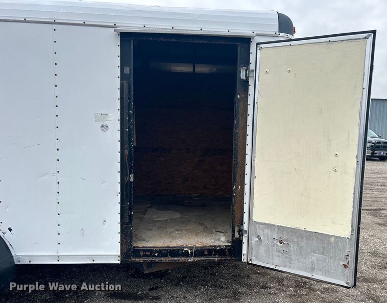 image for item EG1267 2011 Cargo Craft of Texas Explorer-7162 enclosed cargo trailer