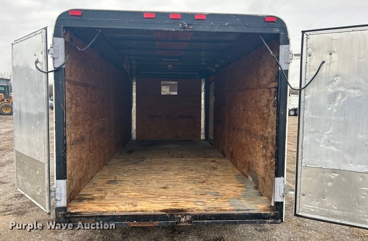 image for item EG1267 2011 Cargo Craft of Texas Explorer-7162 enclosed cargo trailer
