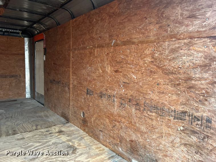 image for item EG1267 2011 Cargo Craft of Texas Explorer-7162 enclosed cargo trailer