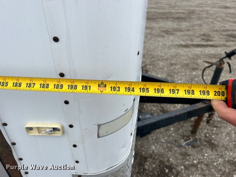 image for item EG1267 2011 Cargo Craft of Texas Explorer-7162 enclosed cargo trailer