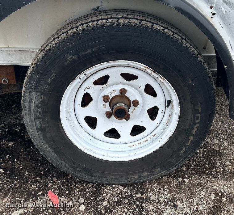 image for item EG1267 2011 Cargo Craft of Texas Explorer-7162 enclosed cargo trailer