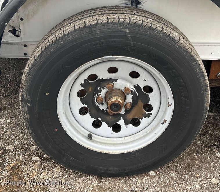 image for item EG1267 2011 Cargo Craft of Texas Explorer-7162 enclosed cargo trailer