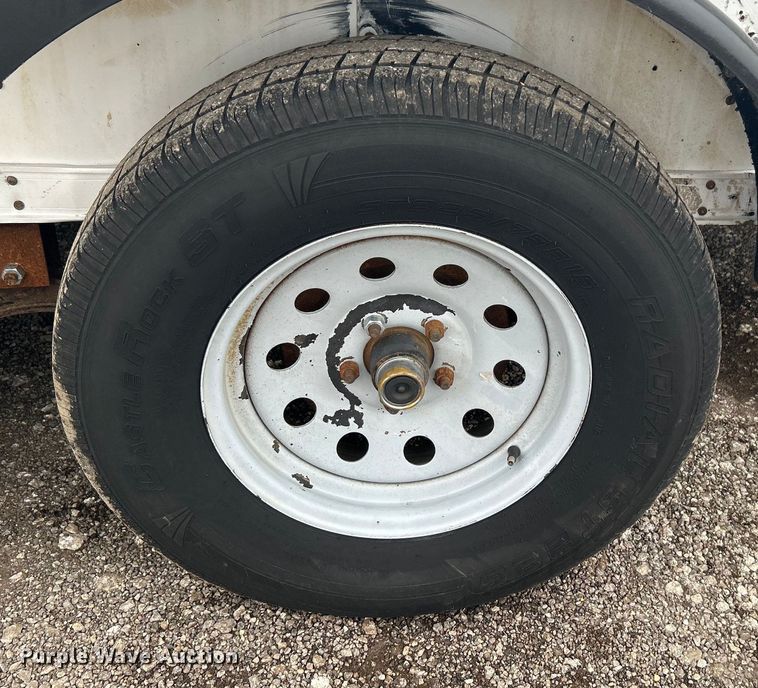 image for item EG1267 2011 Cargo Craft of Texas Explorer-7162 enclosed cargo trailer