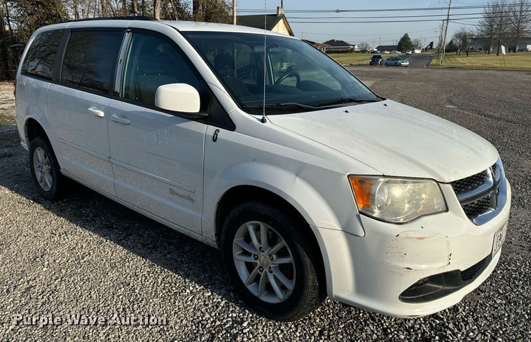 image for item EH6587 2014 Dodge Grand Caravan SXT handicap accessible van