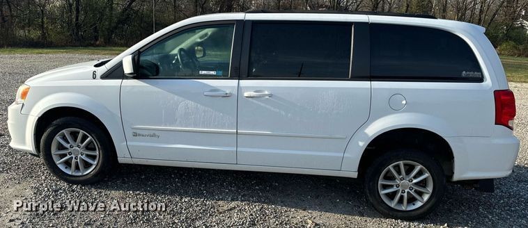 image for item EH6587 2014 Dodge Grand Caravan SXT handicap accessible van