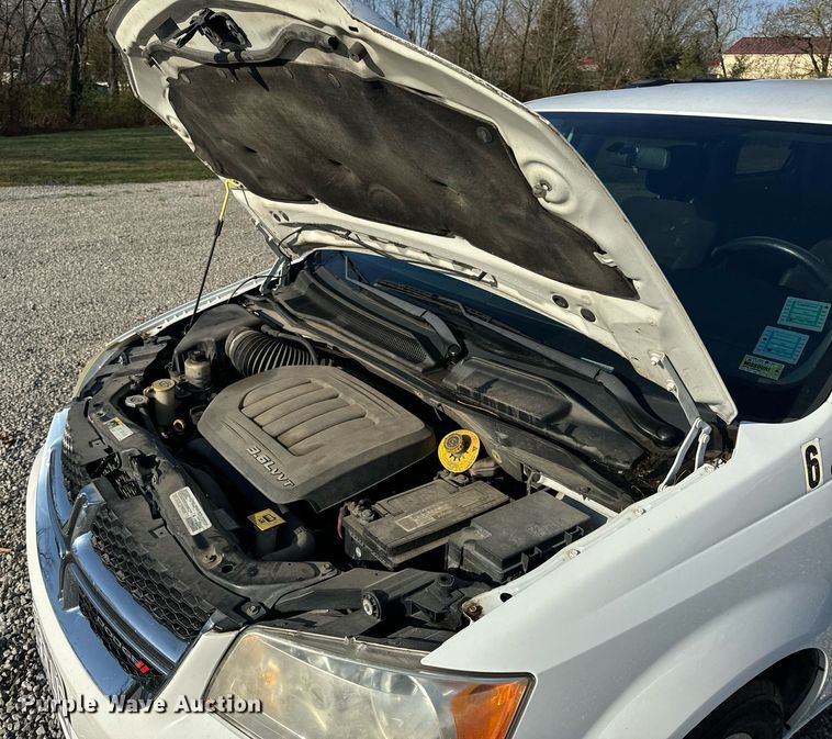 image for item EH6587 2014 Dodge Grand Caravan SXT handicap accessible van