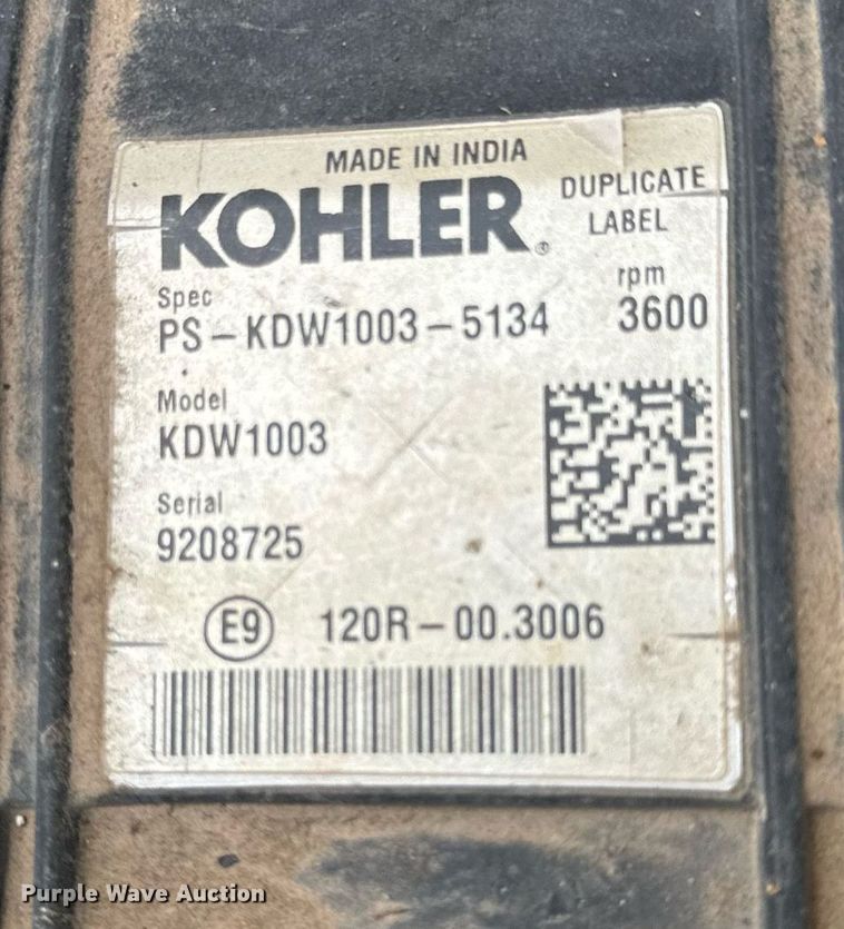 image for item EH6593 2015 Bobcat 3400D utility vehicle