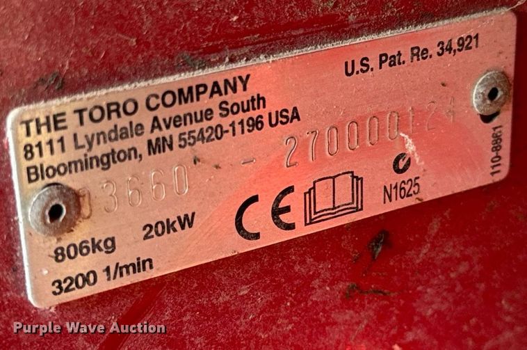 image for item EH6595 Toro ReelMaster 5210 reel mower