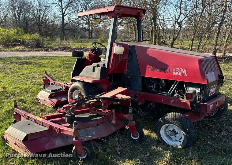 image for item EH6596 Toro Groundsmaster 580D lawn mower