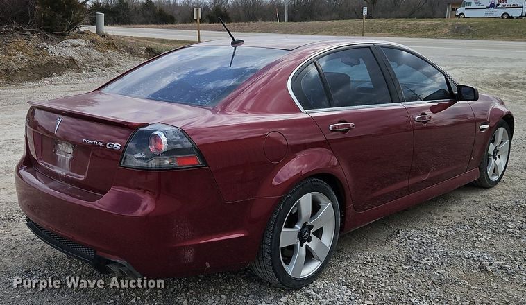 image for item EI3595 2009 Pontiac  G8 GT 