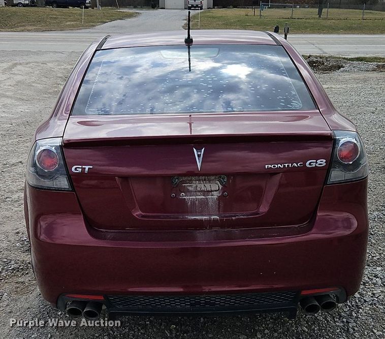 image for item EI3595 2009 Pontiac  G8 GT 