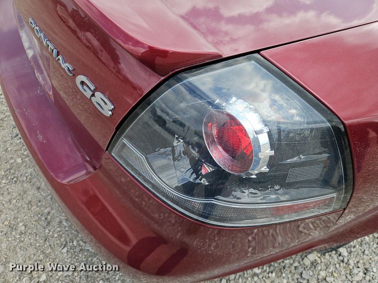 image for item EI3595 2009 Pontiac  G8 GT 