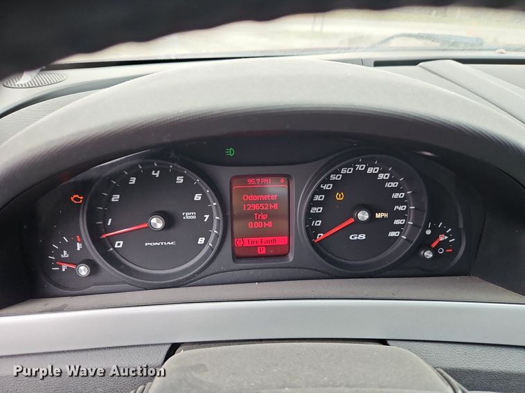 image for item EI3595 2009 Pontiac  G8 GT 