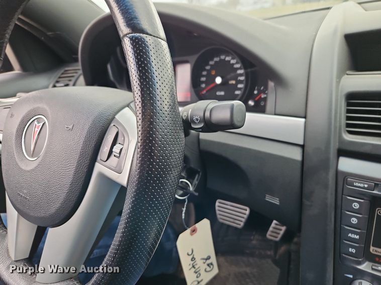 image for item EI3595 2009 Pontiac  G8 GT 