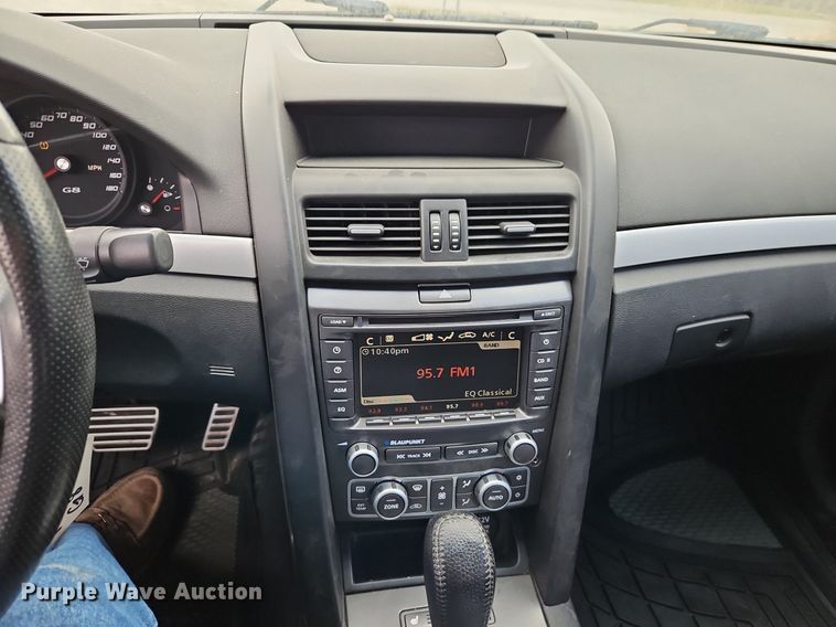 image for item EI3595 2009 Pontiac  G8 GT 