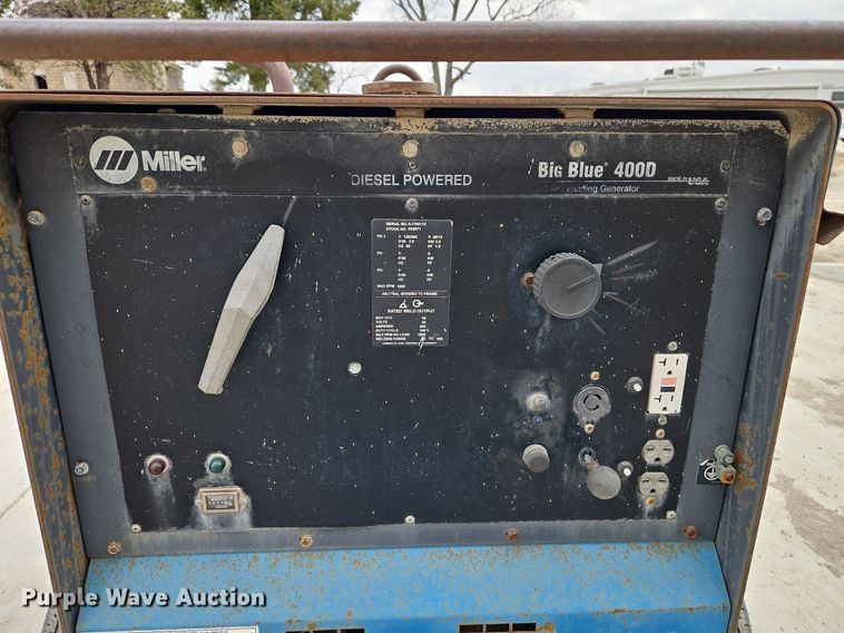 image for item EI3597 Miller Big Blue 400D welder
