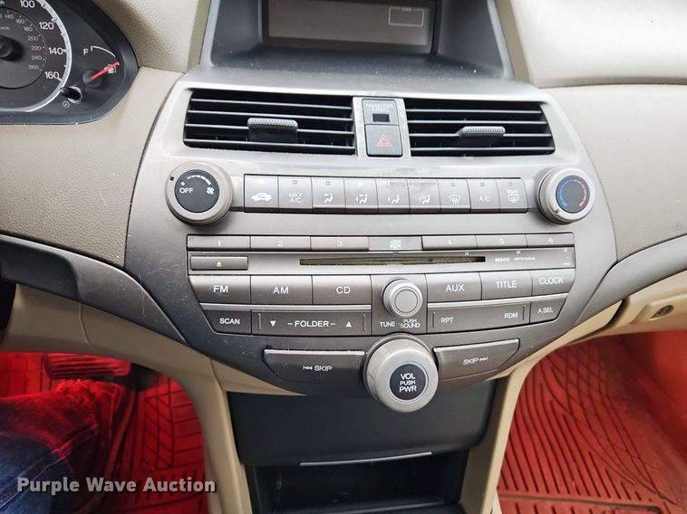 image for item EI3610 2008 Honda Accord 