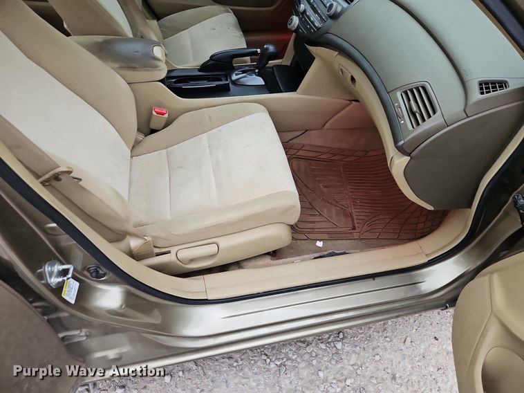 image for item EI3610 2008 Honda Accord 