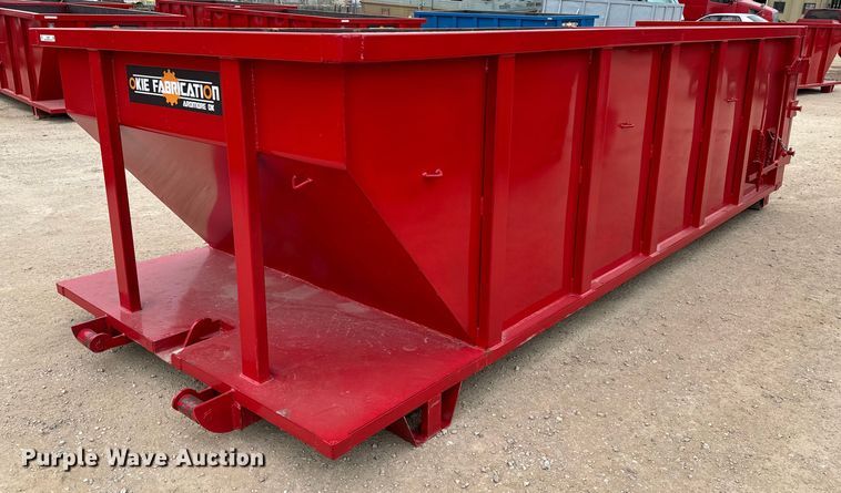 image for item EJ0296 Okie Fabrication roll-off container 
