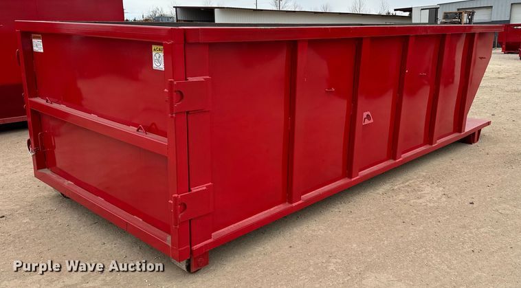 image for item EJ0296 Okie Fabrication roll-off container 