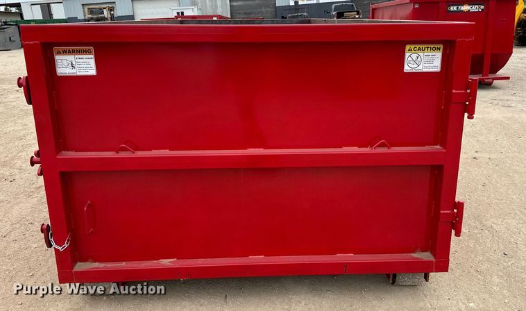 image for item EJ0296 Okie Fabrication roll-off container 
