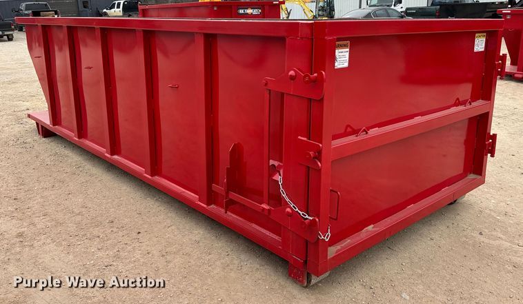 image for item EJ0296 Okie Fabrication roll-off container 