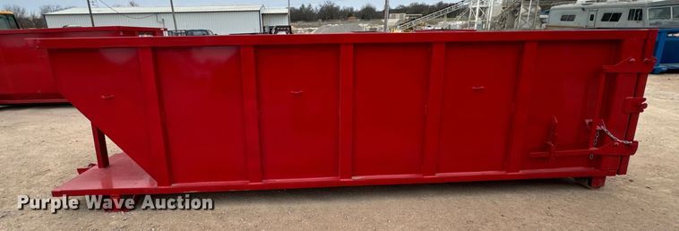 image for item EJ0296 Okie Fabrication roll-off container 