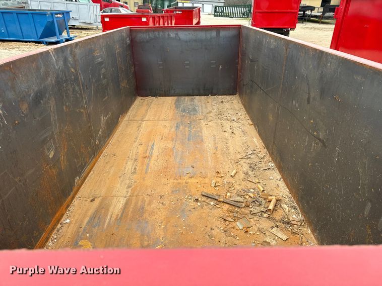 image for item EJ0296 Okie Fabrication roll-off container 